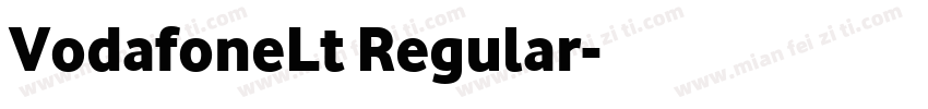 VodafoneLt Regular字体转换